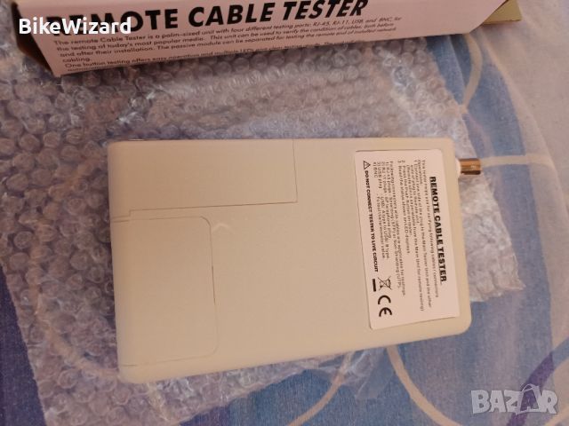 Тестер за мрежови кабели, 4-в-1 преносим LAN тестер за мрежови кабели  НОВ, снимка 9 - Друга електроника - 46382987
