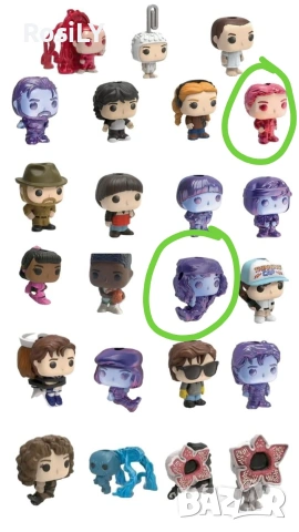 Stranger Things фигурки на Max Upside Down и Eddie Munson 