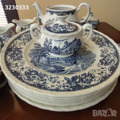 Порцеланов сервиз Royal Tudor Ware, снимка 10 - Сервизи - 47590456