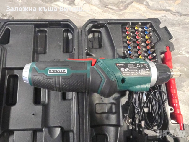 Електрическа отвертка Parkside PSSA 4A1 , снимка 3 - Отвертки - 53413643