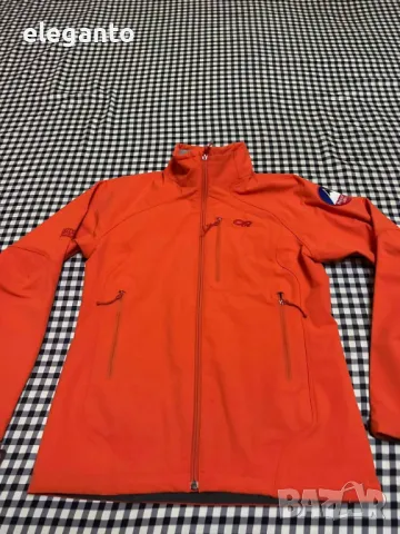 Outdoor Research  Orange Ferrosi мъжко soft shell windstoper яке, снимка 2 - Якета - 48650645