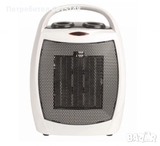 Керамична отоплителна печка с вентилатор Voltz V51970D – 1500W, снимка 4 - Други - 51985559