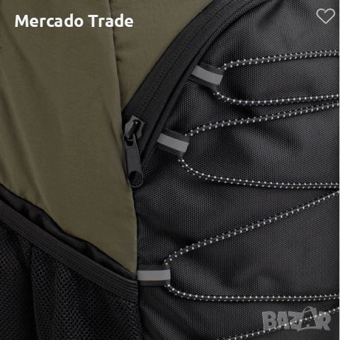 Спортна раница Mercado Trade, Регулируеми презрамки, Тъмнозелен, снимка 3 - Раници - 54149331