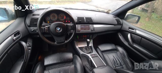 Продавам черен кожен ел. рекаро салон за BMW X5 E53 , снимка 1