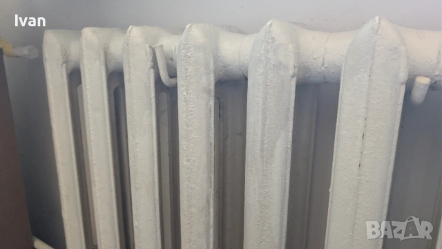 4 чугунени радиатора за парно, използвани, снимка 2 - Радиатори - 54134877