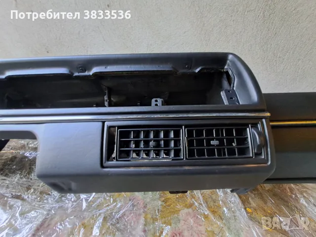 Черно арматурно кожено (меко) табло за Vw Golf & Jetta Mk2, снимка 5 - Части - 47603310