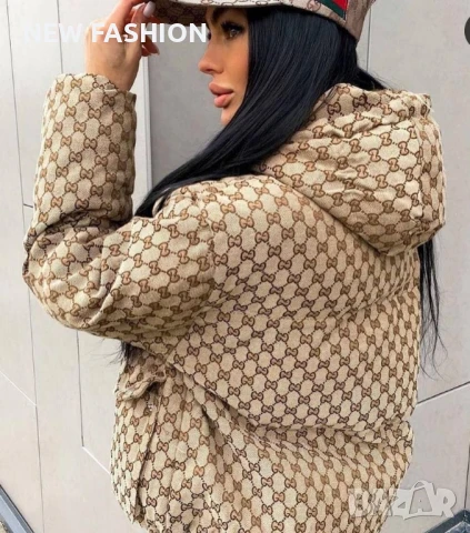 Дамско Зимно Яке ✨The North Face Gucci , снимка 2 - Якета - 51286368