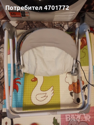 Бебешка люлка Чиполино , снимка 3 - Детски люлки - 53014834