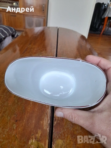 Стара порцеланова сосиера #10, снимка 4 - Други ценни предмети - 53384723