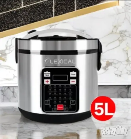 Мултикукър Lexical Multicooker LRC-3410, снимка 4 - Мултикукъри - 47232407