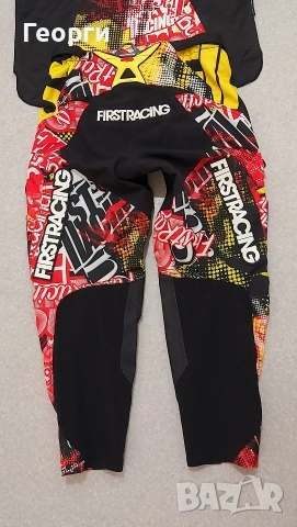 Екип за мотокрос FirstRacing L + ръкавиците , снимка 7 - Аксесоари и консумативи - 53788319