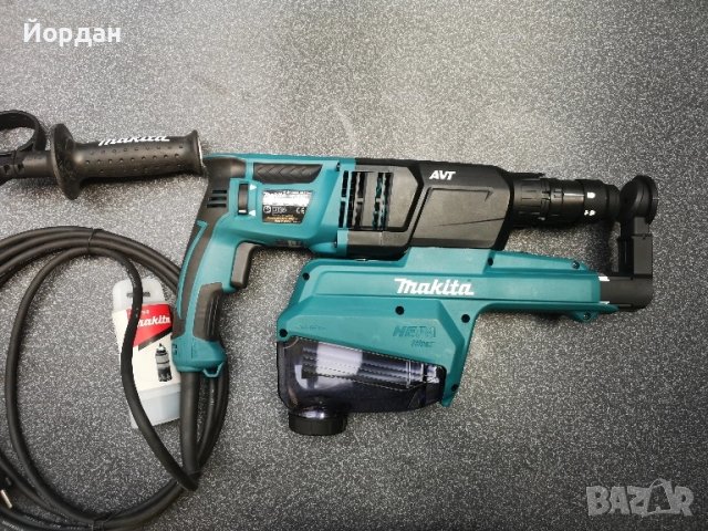 макита перфоратор с прахосмукачка hr2653tj, снимка 3 - Перфоратори - 50791795