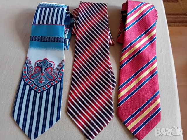 3 бр. мъжки вратовръзки, снимка 1