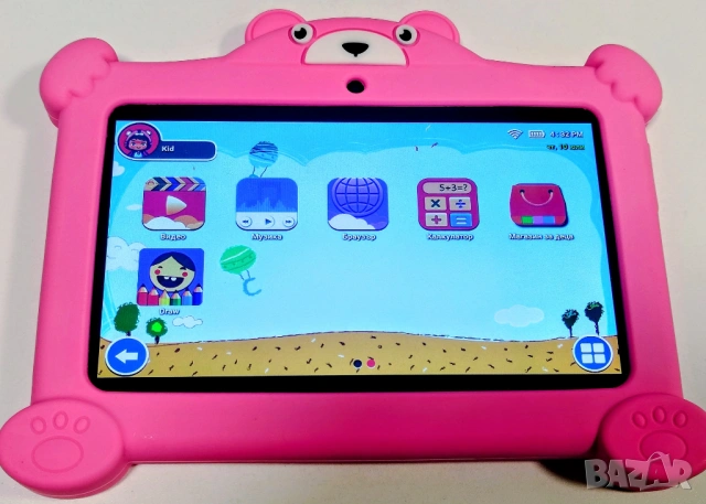 Таблет за дете, Детски Таблет, с Android, с българско меню, Подарък за дете, таблет, с Андроид, снимка 7 - Таблети - 37158479