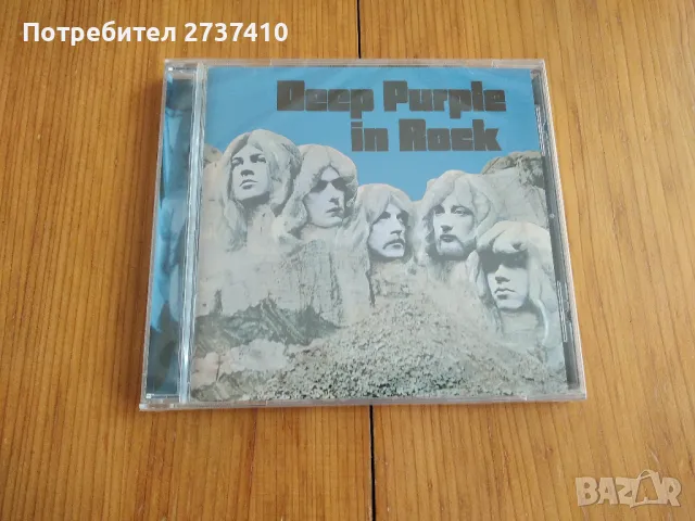 DEEP PURPLE - IN ROCK 16лв оригинален диск, снимка 1 - CD дискове - 47303954