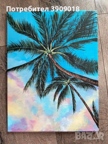 Акрилни картини, ръчно рисувани , снимка 4 - Картини - 52865789