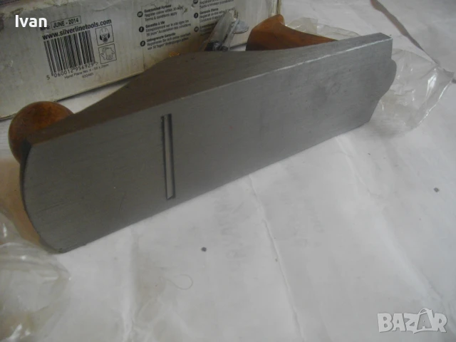 НОВО ИТАЛИАНСКО ОРИГИНАЛНО РЪЧНО ДЪРВОДЕЛСКО РЕНДЕ 225мм ПРОФЕСИОНАЛНО ВИСОК КЛАС SILVERLINE , снимка 12 - Други инструменти - 50967069