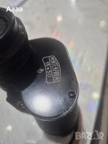 Бинокъл Carl Zeiss 15x50 Pentakarem, снимка 7 - Антикварни и старинни предмети - 42688477