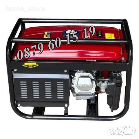 Генератор на газ, бензин и метан, четиритактов генератор за ток 3,5 kW, снимка 5 - Други машини и части - 51862973