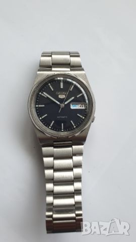 Мъжки часовник Seiko 5 Automatic, снимка 11 - Антикварни и старинни предмети - 45595199