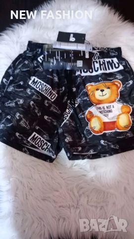 Мъжки Шушлякови Шорти MOSCHINO , снимка 1 - Къси панталони - 46192044