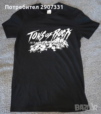 Тениска Tons of Rock Fest 2016. Официален продукт