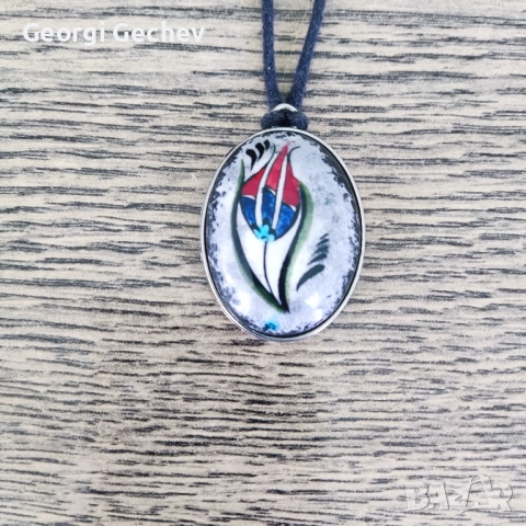 Колиета - дървото на живота, роза и сърце, снимка 2 - Колиета, медальони, синджири - 52060957