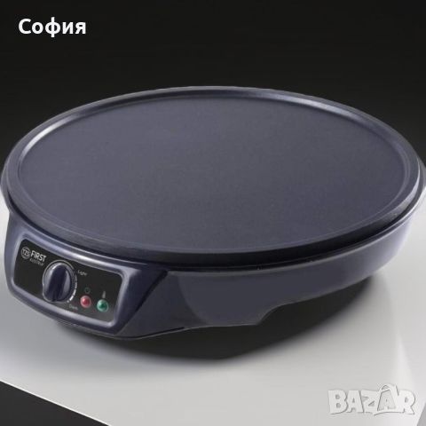 Уред за палачинки с мощност 1000W, незалепващо покритие, температурна настройка, защита от течове, снимка 3 - Други - 46640347