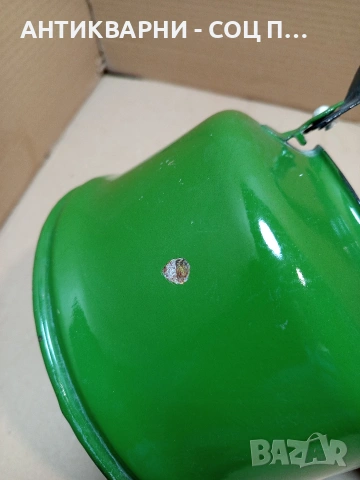 Соц Стар Емайлиран Чайник. НОМЕР 1702., снимка 8 - Антикварни и старинни предмети - 53818768