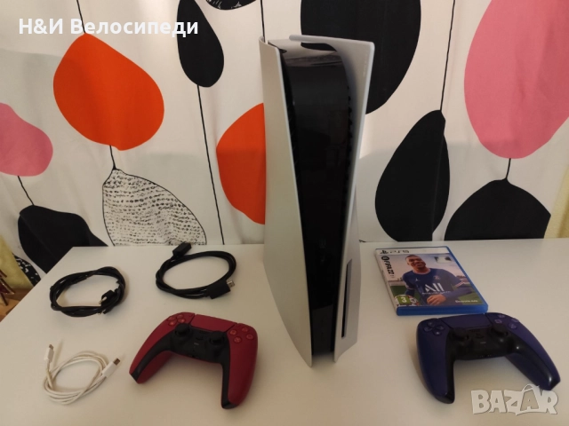 Playstation 5 Disc Edition КАТО НОВ 1 TB !!!