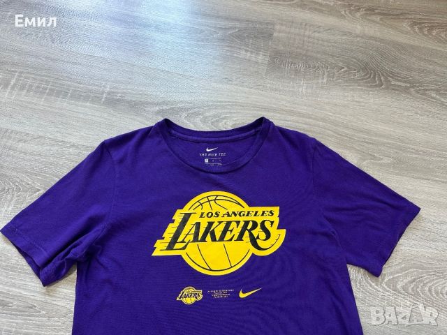 Тениска Nike x LA Lakers, Размер S, снимка 2 - Тениски - 45991358