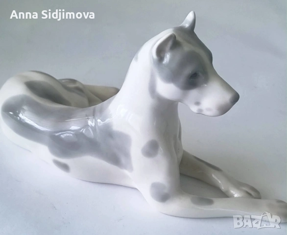 Руска порцеланова фигура ЛФЗ, снимка 2 - Антикварни и старинни предмети - 53846420