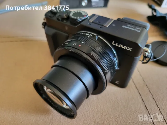 Panasonic LX100 като нов, снимка 1 - Фотоапарати - 48029692