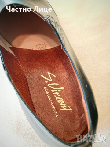 Нови Качествени Испански Мъжки Обувки Естествена Кожа и Гьон 44 р-р, снимка 7 - Официални обувки - 53636655