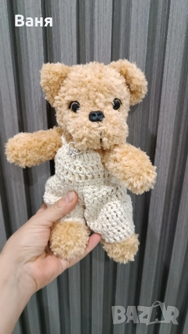 Плетено кученце, снимка 9 - Плюшени играчки - 52260208