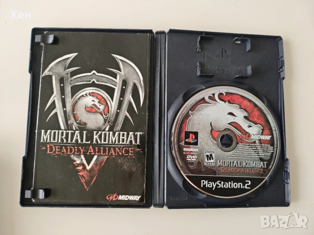 Mortal Kombat Deadly Alliance NTSC PS2 Playstation 2, снимка 3 - Игри за PlayStation - 53807419