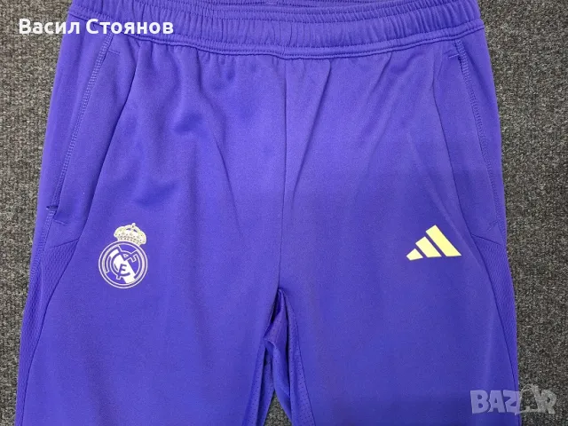 Реал Мадрид / Real Madrid - Adidas Training pants - младежко долнище, снимка 2 - Фен артикули - 48859173