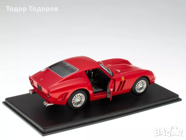 Колекционерски модел Ferrari - 250 GTO / 1962, снимка 5 - Колекции - 46540451