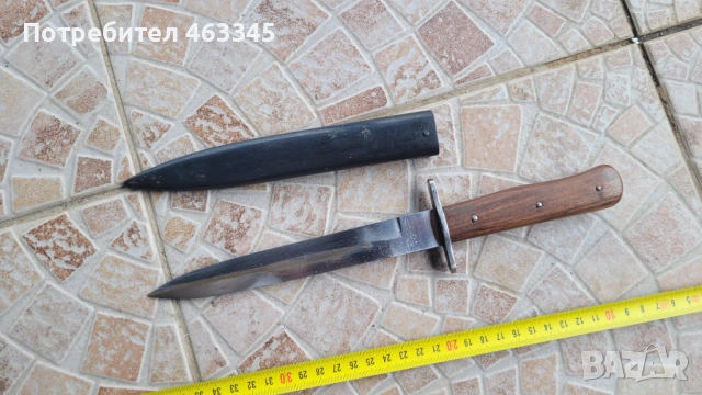 Окопен нож, щик, байонет, снимка 4 - Антикварни и старинни предмети - 54029749