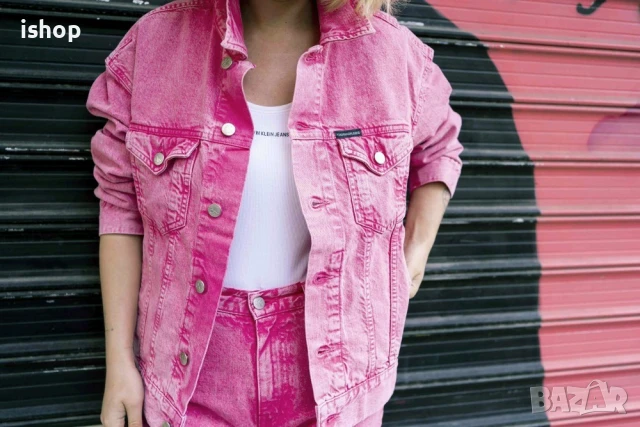 Розово Дънково Яке