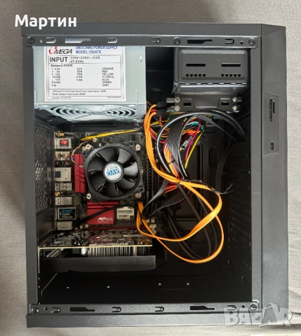 Компютър i5-6600K 2х8 Gb RAM GTX 1050 + Монитор Acer 24 инча, снимка 2 - За дома - 53534352