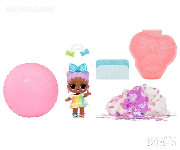 Кукла в сфера L.O.L. Surprise - Пясъчна магия за коса, асортимент 593188, снимка 6 - Кукли - 50000081