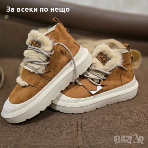 UGG Дамски Велурени Боти ЮДЖИДЖИ - 2 Цвята Код VL-162, снимка 4 - Дамски боти - 52543793