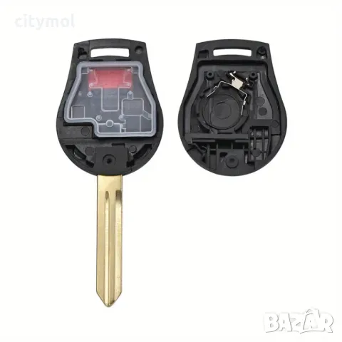 Кутийка за ключ с 4 бутона и острие за Nissan Note, Micra, Juke, Duke, Pathfinder, NV и др., снимка 5 - Аксесоари и консумативи - 50025615