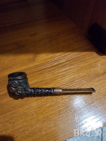 Старинна лула ръчна майсторска изработка с Бриар за ценители и колекционери с филтър