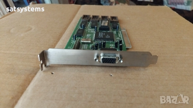 Видео карта S3 3D Virge/DX Super Grace BNX8400 2MB PCI, снимка 2 - Видеокарти - 33304099