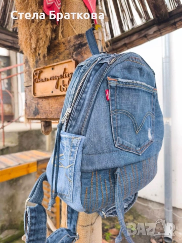 Дамски дънкови раници и чанти , снимка 17 - Раници - 36947320
