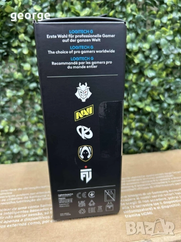 Мишка LOGITECH PRO 2 LIGHTSPEED Black - нова, снимка 2 - Клавиатури и мишки - 52225620