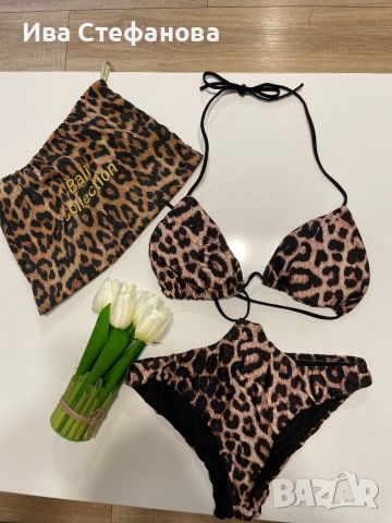 Нови леопардови Leopard 🐆 бански костюм половинки сет от две части Bali Collection , снимка 2 - Бански костюми - 46007889