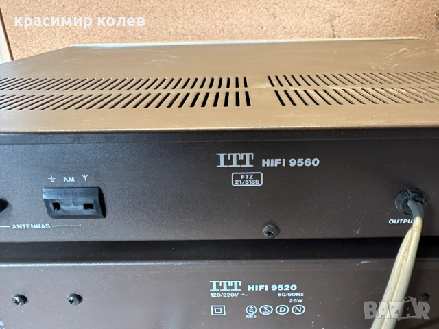тунер, дек и усилвател на "ITT", снимка 9 - Ресийвъри, усилватели, смесителни пултове - 53391931